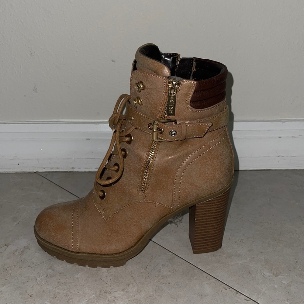 Guess shoes, heeled combat boots - Picture 5 of 9